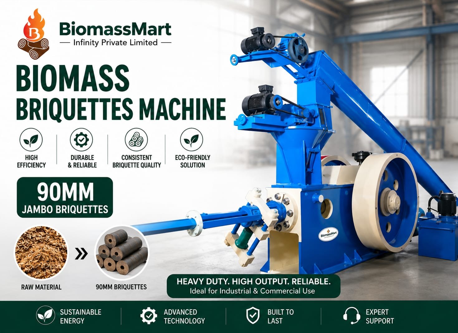 Biomass Briquetting Plant Setup Consluting
