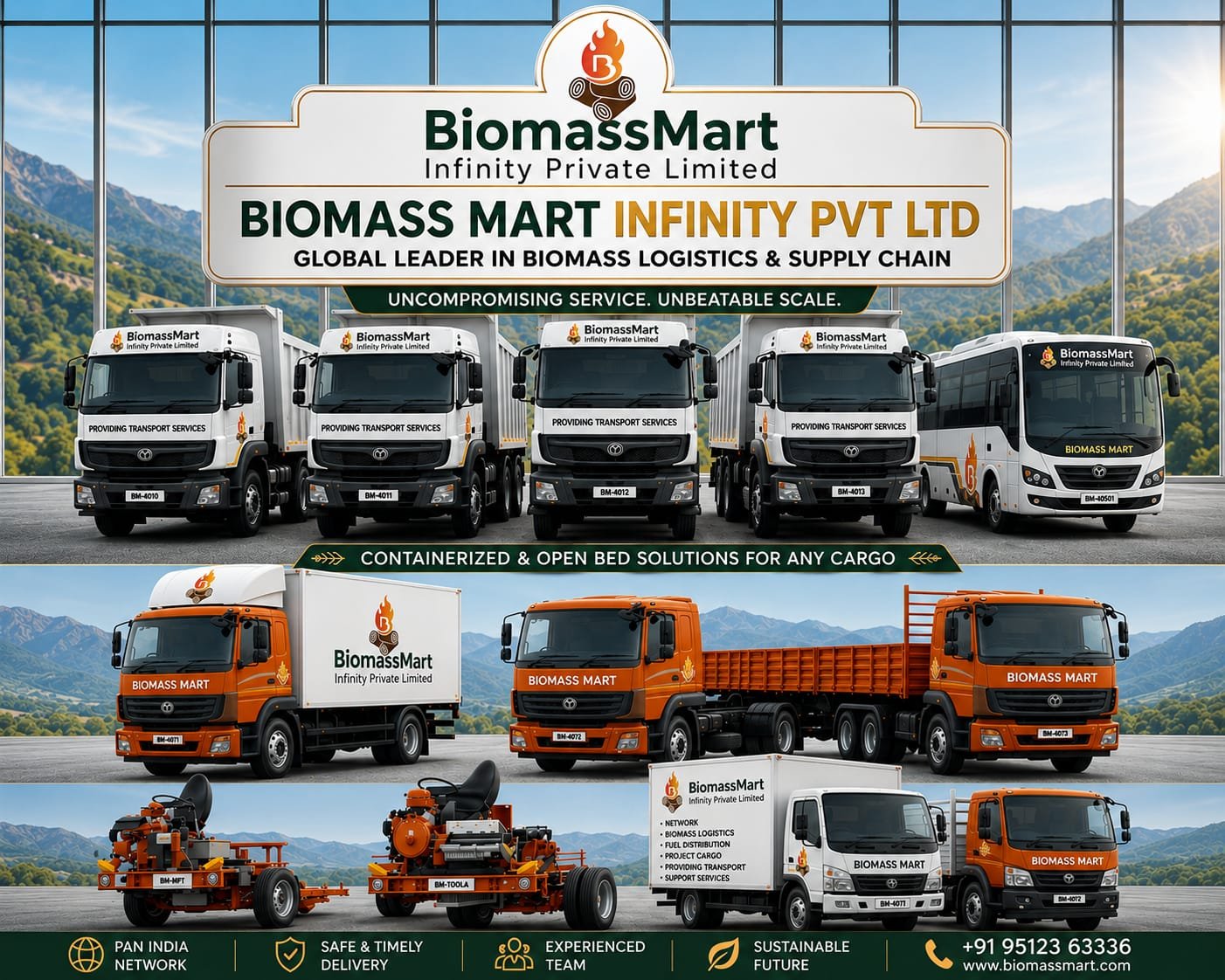 Pan-India Biomass Logistics & Supply Chain Solutions